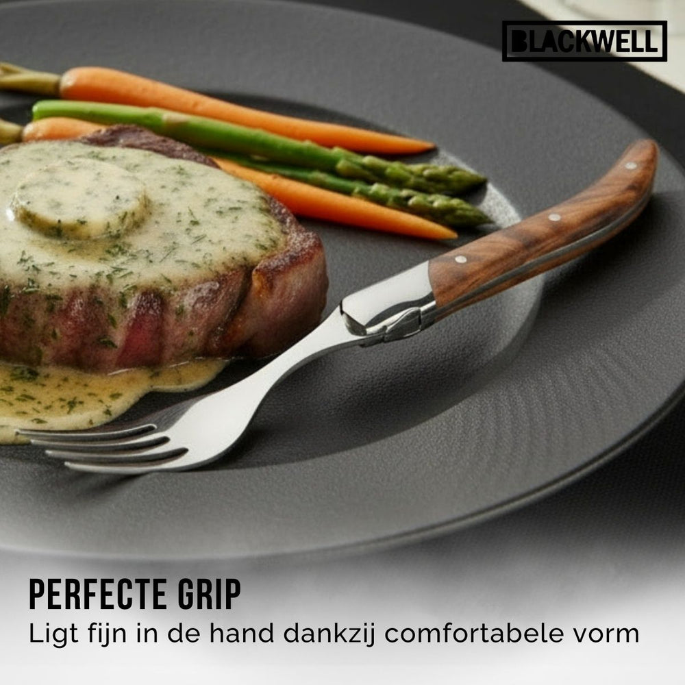 Blackwell Steakgabeln Laguiole - Rosenholz - 6 Stück