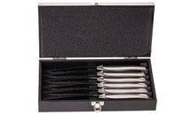 Blackwell Steakmesser Laguiole - Raw Black - RVS - 6 Stück