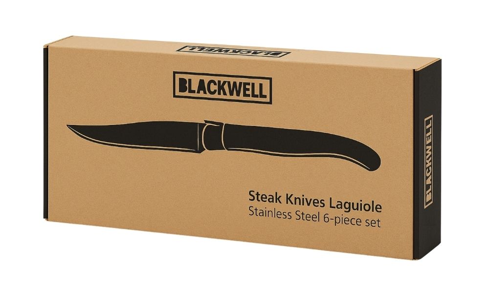 Blackwell Steakmesser Laguiole RVS - 6 Stück