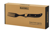 Blackwell Steakgabeln Laguiole - Rosenholz - 6 Stück
