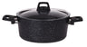 Cookinglife Kochtopf Alu Black Speckle 22 cm 3,5 L - Schmortopf - Induktion