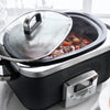 GreenPan Slowcooker - 6.0 Liter - Schwarz - Keramische Antihaftbeschichtung