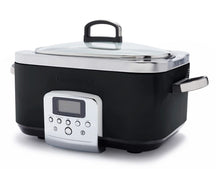 GreenPan Slowcooker - 6.0 Liter - Schwarz - Keramische Antihaftbeschichtung