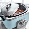 GreenPan Slowcooker - 6.0 Liter - Blauer Dunst - Keramische Antihaftbeschichtung