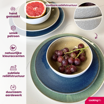 Cookinglife Frühstücksteller / Dessertteller Belize ø 21 cm - 6 Stück