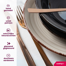 Cookinglife Becher Delice Grau 350 ml - 6 Stück