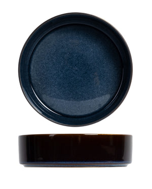 Cosy & Trendy Tiefe Teller / Pastateller - Quintana Blau ø 20 cm / H 5,2 cm - 4 Stück