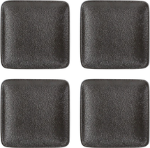 Fine2Dine Petitfour Teller Dusk Black 10 x 10 cm - 4 Stück