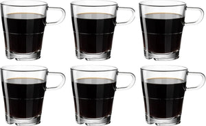 Leonardo Senso Kaffeegläser – Stapelbar – 250 ml – 6 Stück