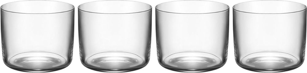 Alessi Rotes Weinglas Glass Family - AJM29/0 - 230 ml - 4 Stück - von Jasper Morrison