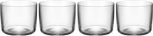 Alessi Rotes Weinglas Glass Family - AJM29/0 - 230 ml - 4 Stück - von Jasper Morrison