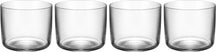 Alessi Rotes Weinglas Glass Family - AJM29/0 - 230 ml - 4 Stück - von Jasper Morrison