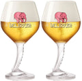 Delirium Bierglas auf Fuß - 330 ml - 2 Stück