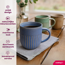 Cookinglife Tassen Aqua Maris 400 ml - 6 Stück