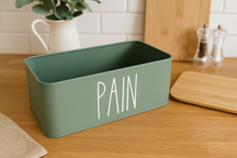 Cookinglife Brotdose mit Bambus Schneidebrett - Grün