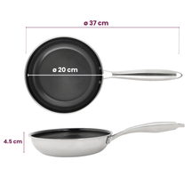 Cookinglife Bratpfanne HexaCook ø 20 cm - NON STICK - keramische antihaftbeschichtung - PFAS-frei - geeignet für alle Wärmequellen