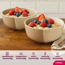 Cookinglife Suppenschalen / Schalen Leem ø 15 cm - 6 Stück