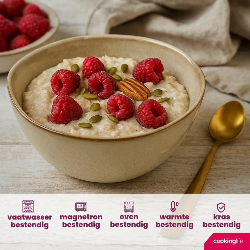 Cookinglife Suppenschalen / Schalen Sabi Beige ø 15 cm - 6 Stück