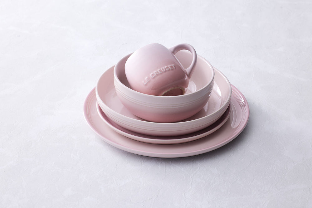 Le Creuset Frühstücksteller Coupe Shell Pink ø 22 cm