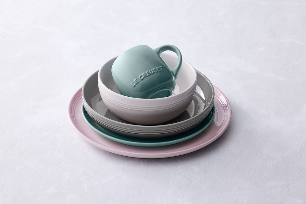 Le Creuset Tiefes Schalenbrett Shell Pink ø 22 cm