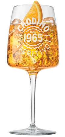 Crodino Spritz Gläser 450 ml - Offizielles Glas - 6 Stück