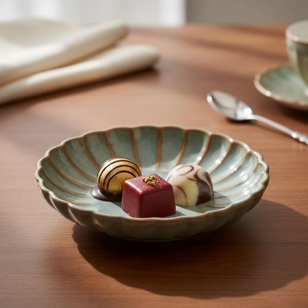 Cosy & Trendy Astera Ozeanblaue Schälchen – Ø 10,5 cm – 4er-Set