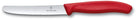 Victorinox Tomaten- / Wurstmesser Swiss Classic - Rot - 11 cm