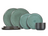 Cosy & Trendy Geschirrset Lerida Meadow 12-teilig / 4 Personen - 4 Speiseteller, 4 Frühstücksteller und 4 Schalen