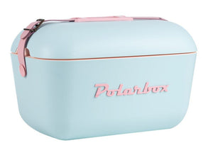 Polarbox Kühlbox mit Schultergurt - Hellblau - 12 Liter