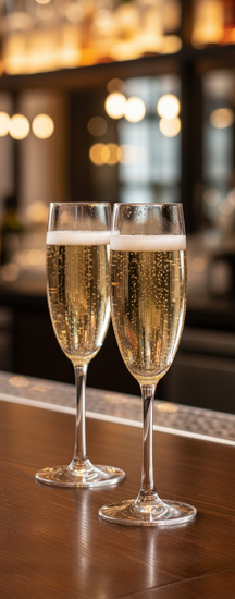 Cookinglife Champagnergläser Milena 180 ml - 4 Stück