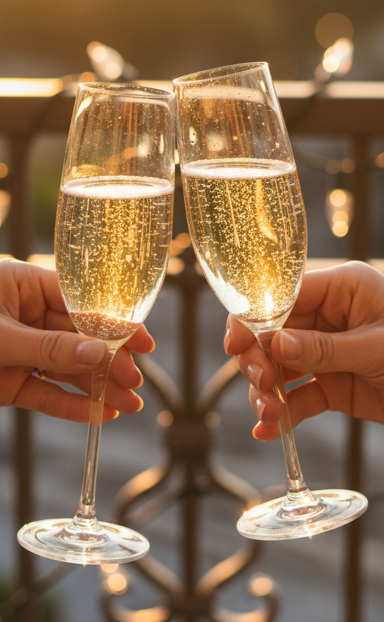 Cookinglife Weinglas-Set Solare 12-teilig - Rote Weingläser + Weiße Weingläser + Champagnergläser