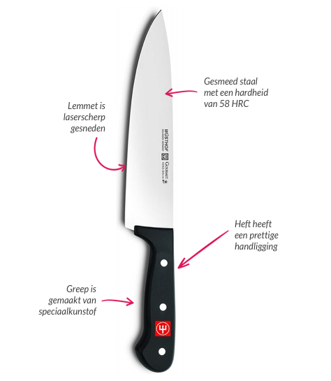 Wusthof Gemüsemesser Gourmet 6 cm