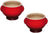 Le Creuset Suppenschalen Heritage Kirschrot - ø 12 cm / 600 ml - 2 Stücke