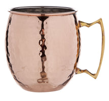 Cosy & Trendy Cocktailbecher Moscow Mule Gehämmerter Kupfer 450 ml