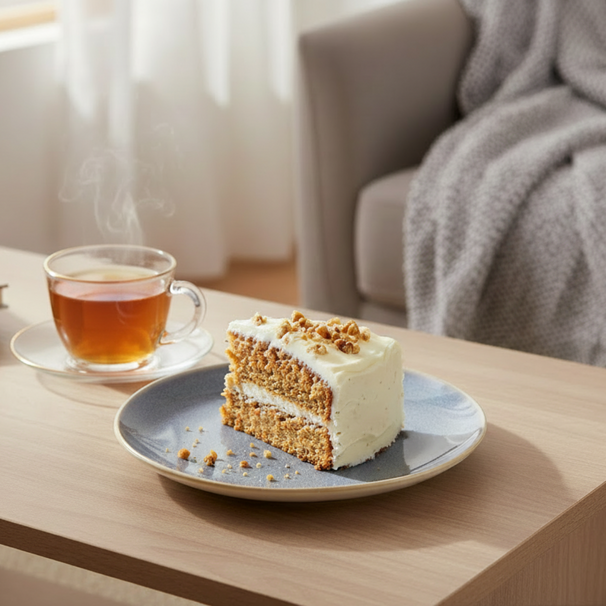 Cookinglife Frühstücksteller / Dessertteller Serene Blue Ø 20 cm - Steingut - 4 Stück