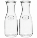 Cookinglife Karaffe / Wasserkaraffe – 1 Liter – 2er-Set