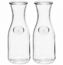 Cookinglife Karaffe / Wasserkaraffe – 1 Liter – 2er-Set