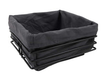 Cookinglife Brotkorb Schwarz Metall 23 x 22 x 12 cm