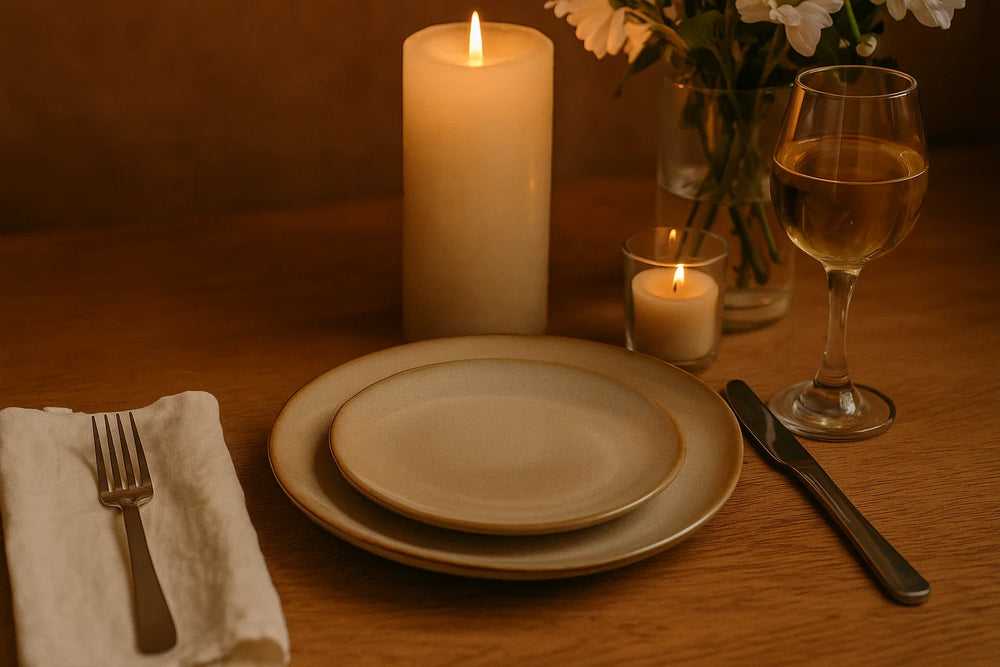 Cookinglife Speiseteller Sabi Beige ø 26 cm - 6 Stück