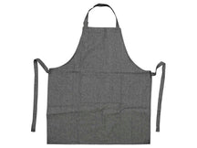 Cookinglife Küchenschürze Jeans Grau 80 x 70 cm