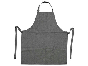 Cookinglife Küchenschürze Jeans Grau 80 x 70 cm