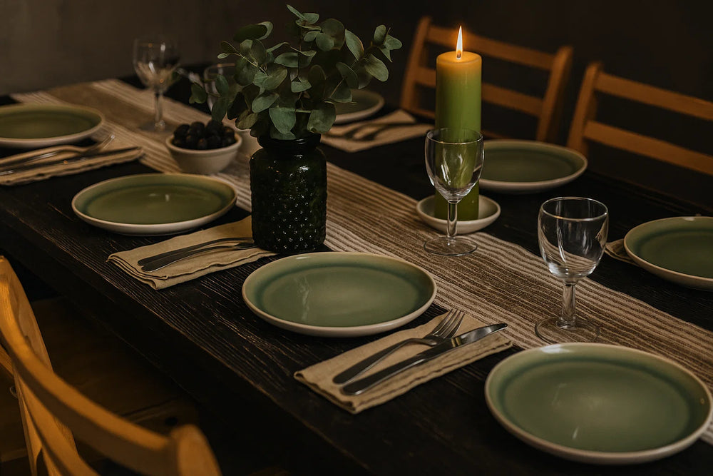 Cookinglife Frühstücksteller Mos grün ø 21 cm - 6 Stück