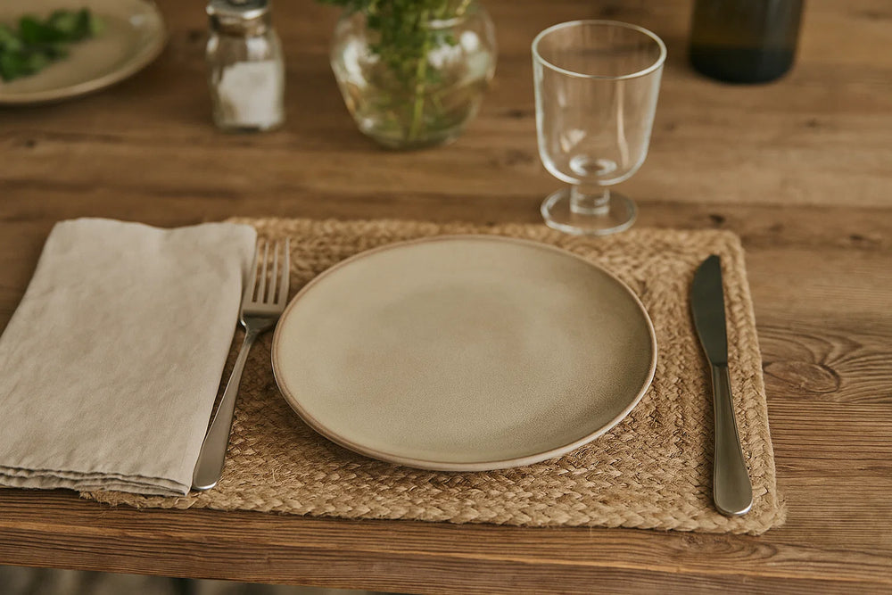 Cookinglife Frühstücksteller / Dessertteller Sabi Beige ø 21 cm - 6 Stück