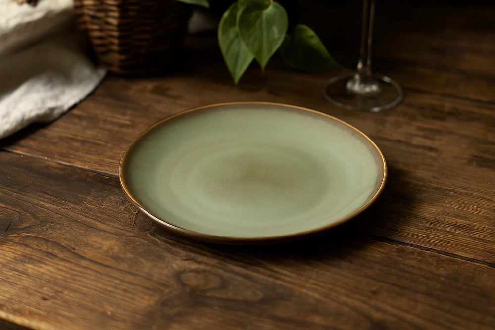 Cookinglife Frühstücksteller / Dessertteller Sabi Grün ø 21 cm - 6 Stück