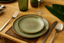 Cookinglife Frühstücksteller / Dessertteller Sabi Grün ø 21 cm - 6 Stück