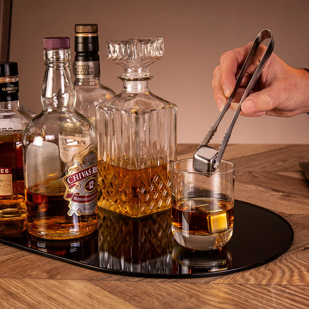 Jay Hill Whiskey Steine - Edelstahl - 4 Stücke