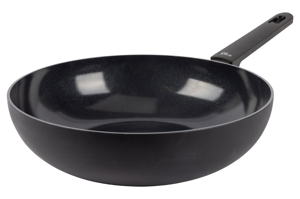 Cookinglife Wokpfanne Black Cera Ø 28 cm – keramische Antihaftbeschichtung