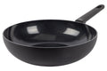 Cookinglife Wokpfanne Black Cera Ø 28 cm – keramische Antihaftbeschichtung