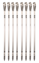 Cookinglife BBQ Spieße Fire & Flavour RVS 41 cm - Set von 8 Grillspießen