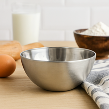 Cookinglife Rührschüssel / Rührschüssel – Edelstahl – 3-teilig